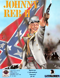 Johnny Reb II Commodore 64 US box art